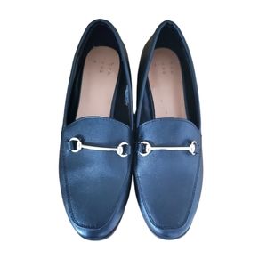 New Day Ladies Black/Vienna Loafer Size: 6.5